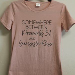 Women's Pink Graphic Tee